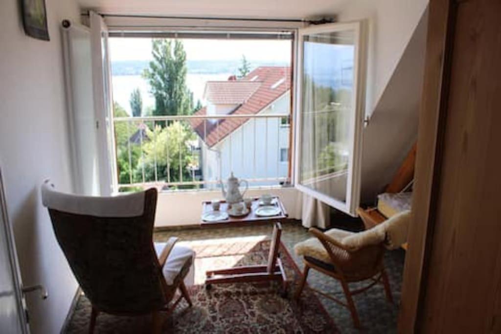 Erholung Mit Seesicht, Terrasse Und Garten Иберлинген Экстерьер фото